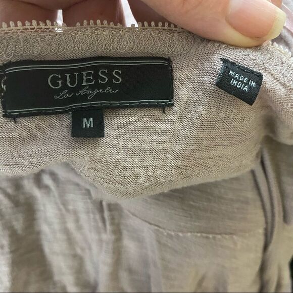 Guess Ruffled Boho Sleeveless Dress Size Medium - Picture 9 of 11